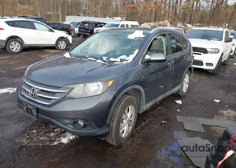 2012 Honda Cr-V Ex-L z USA, uszkodzony, nr VIN 2HKRM4H7XCH611536